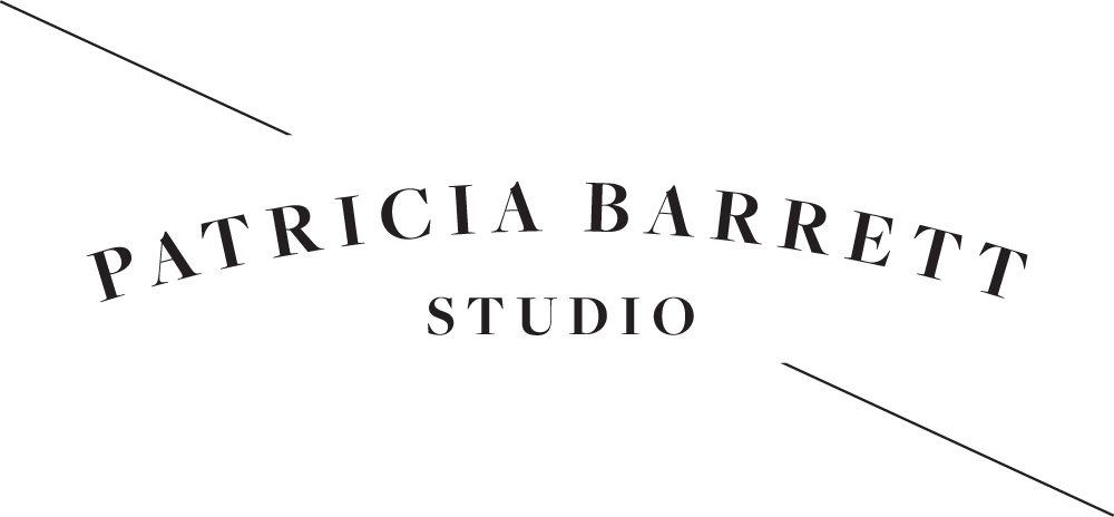 Patricia Barrett Studio logo on white background