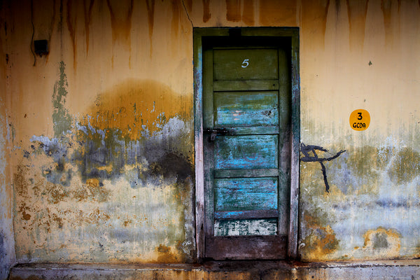 Laundry Door, Fort Kochi, 2011